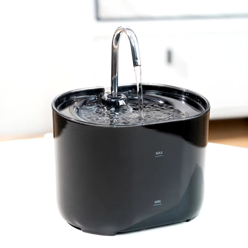 Pet Water Fountain – Quiet Stainless Steel Dispenser for Cats & Dogs