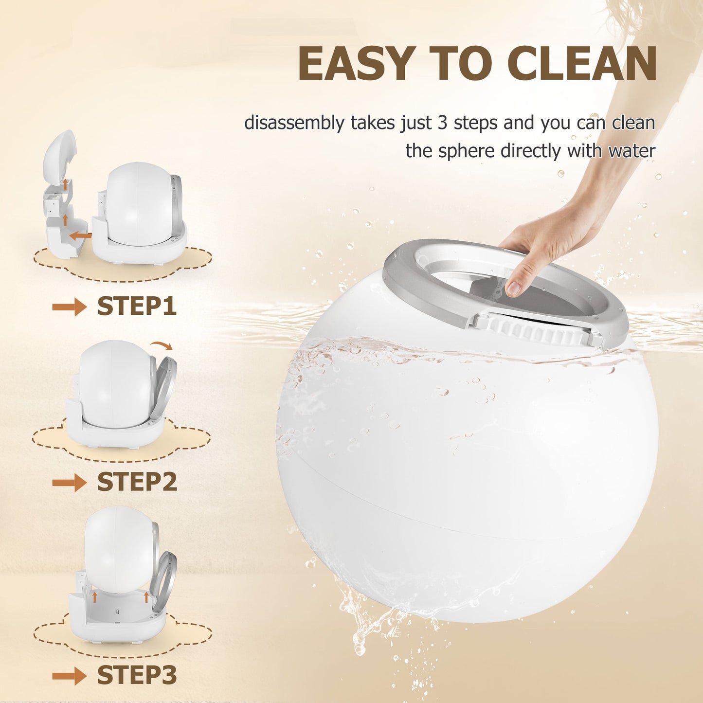 FURMAX - Automatic Self Cleaning Cat Litter Box with App Control