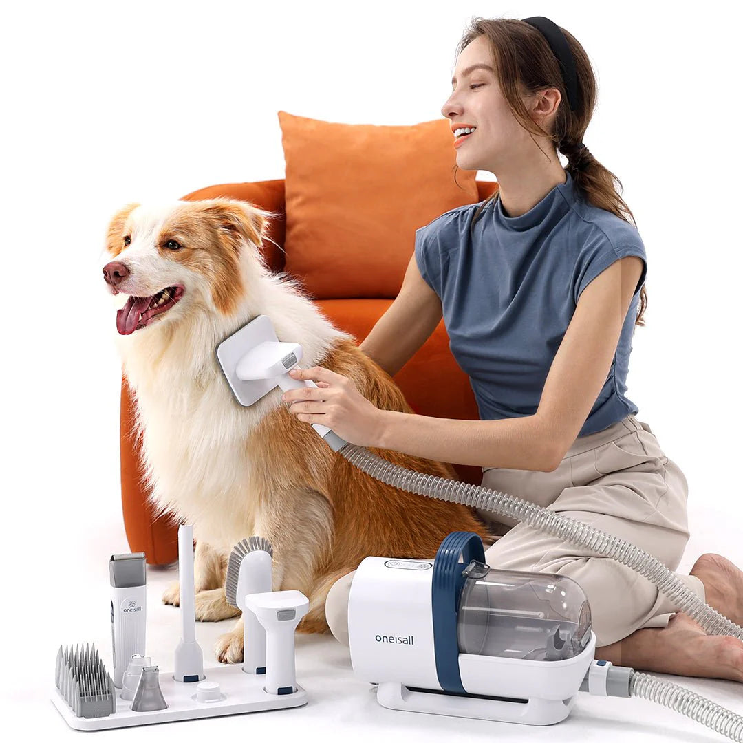 LM2 7-In-1 Pet Grooming Vacuum Kit