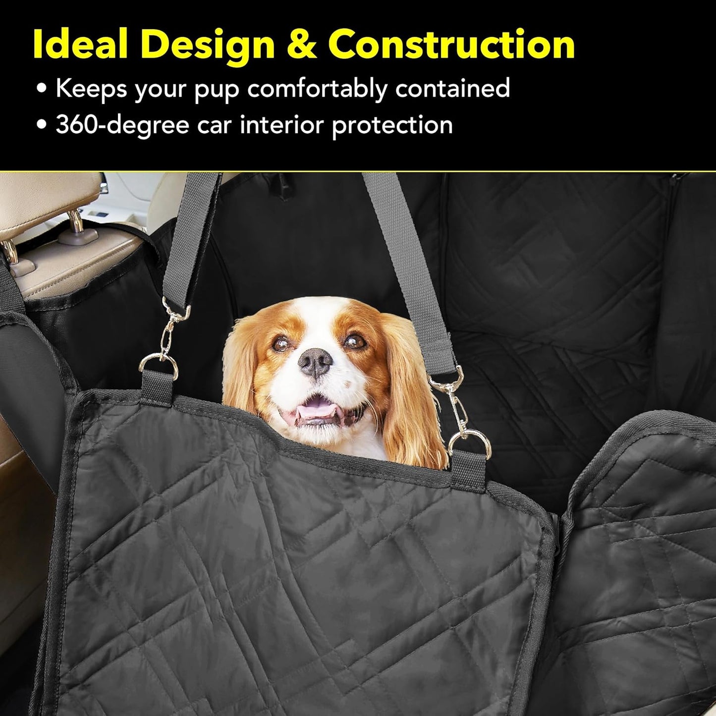 🐾 Meadowlark 4-in-1 Dog Seat Cover