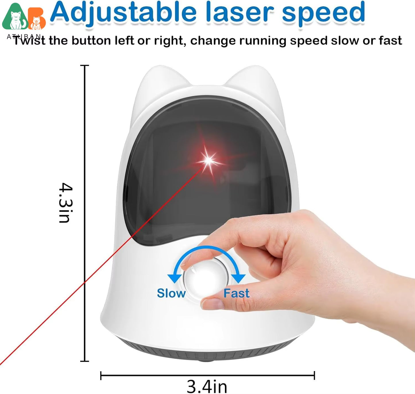 PURRVANA – Automated Pet Laser Toy