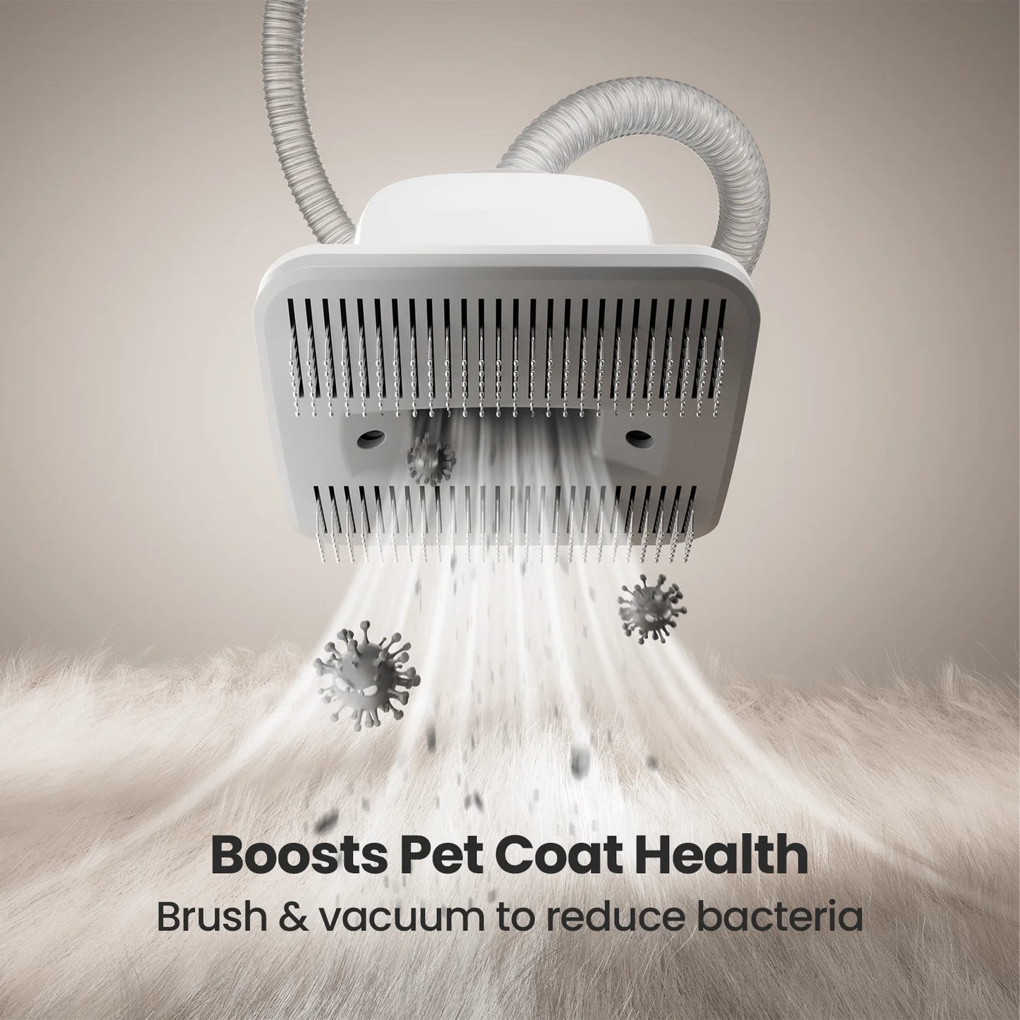 LM2 7-In-1 Pet Grooming Vacuum Kit