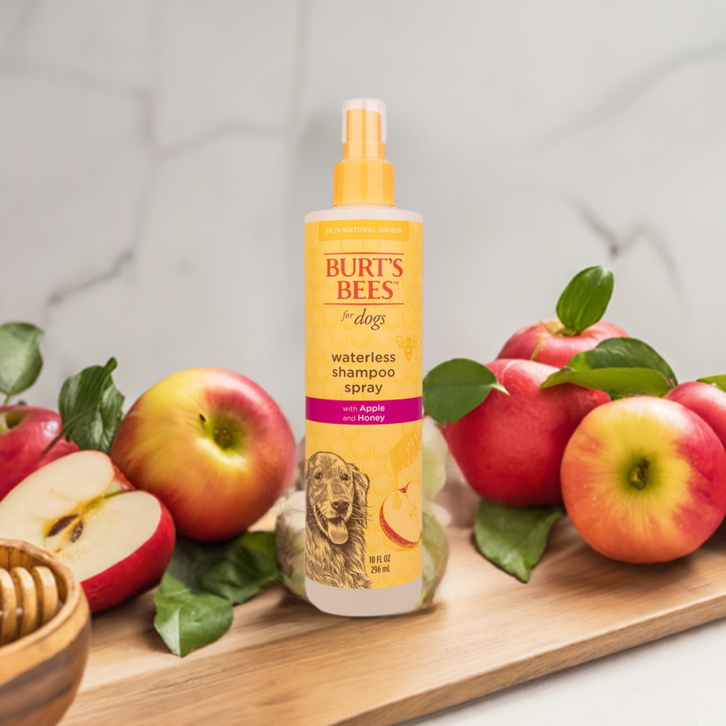 Burt's Bees - Waterless Shampoo Spray for Dogs — Apple & Honey | 10 oz