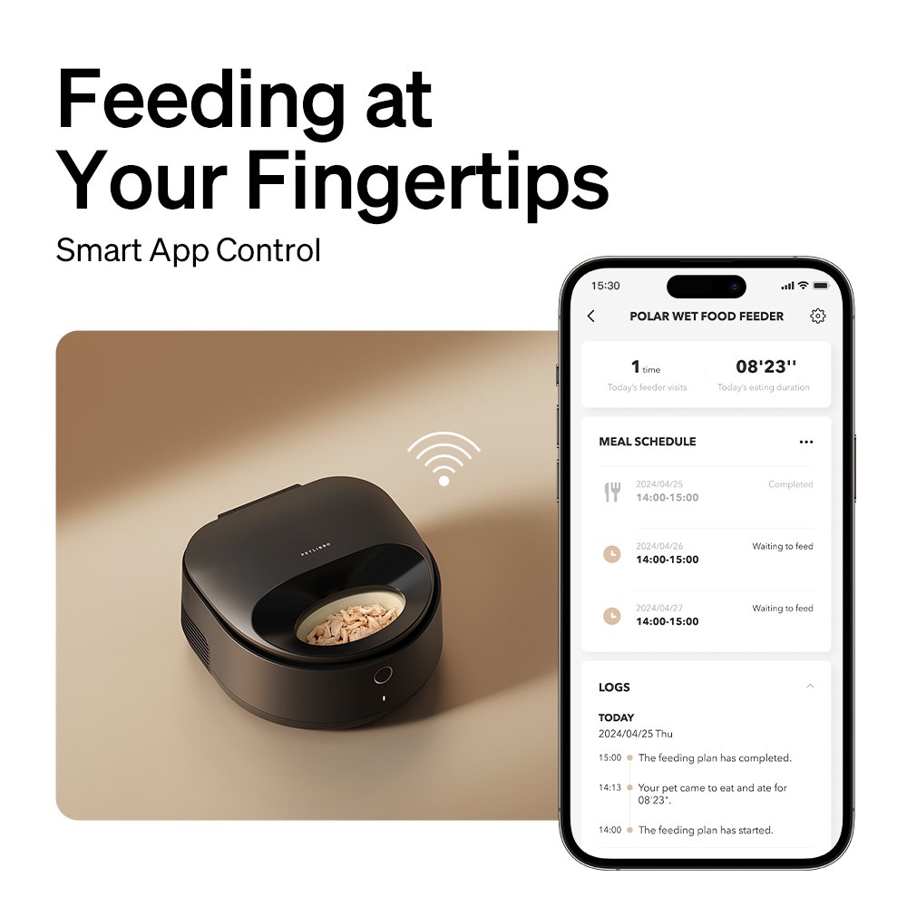 PETLIBRO - Automatic Pet Feeder Refrigerated Wet Food APP Controlled