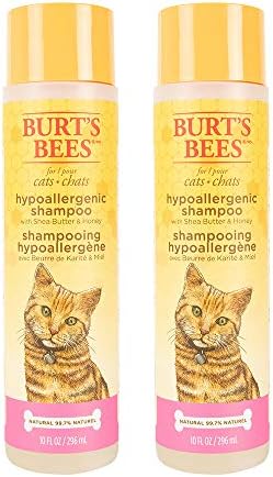 Burt’s Bees - Pet Hypoallergenic Shampoo for Cats with Shea Butter and Honey (2-Pack)