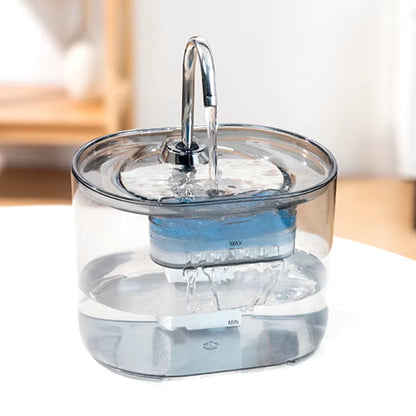 Pet Water Fountain – Quiet Stainless Steel Dispenser for Cats & Dogs