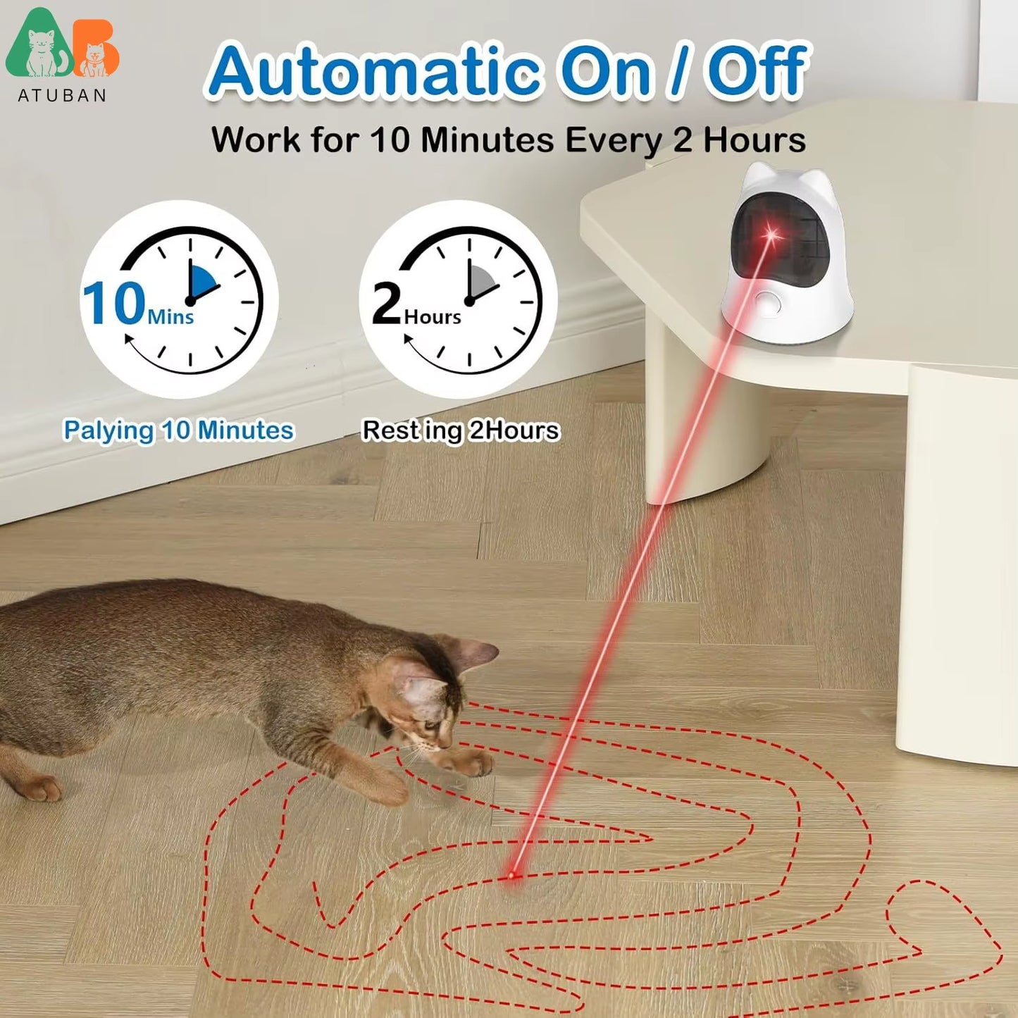 PURRVANA – Automated Pet Laser Toy