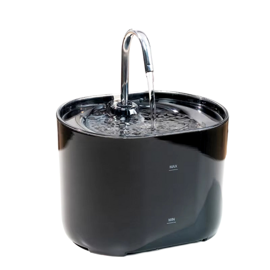 PURRVANA - Pet Water Fountain, Quiet Stainless Steel Dispenser for Pets