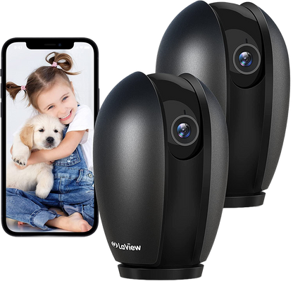 LAVIEW - Pet Monitor with Phone App (2 Pack)